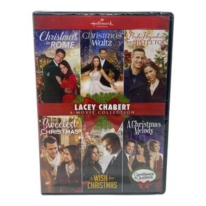 Hallmark Christmas Movie Collection Lacey Chabert 6 Movie DVD Sealed Xmas Gift‎
